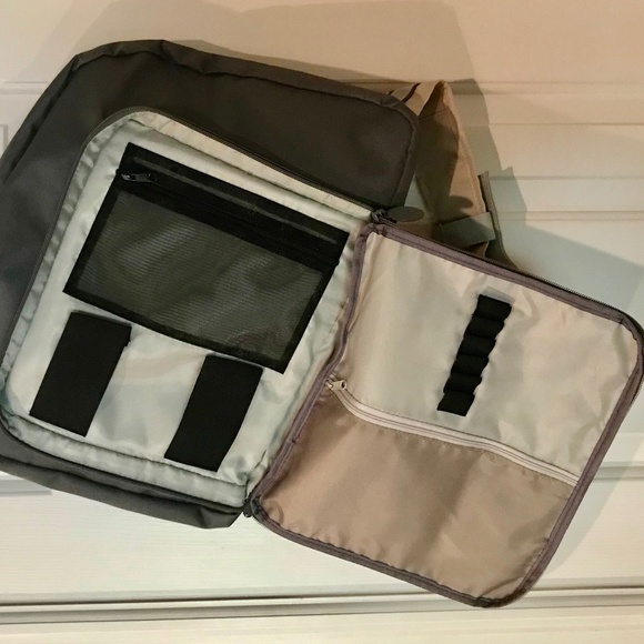 Stylish Gray and Cream Women's Bag - Picture 4 of 8